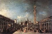 GUARDI, Francesco Piazza di San Marco dfh china oil painting artist